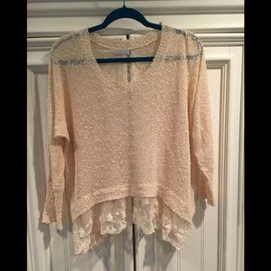 Millau cotton knit top
